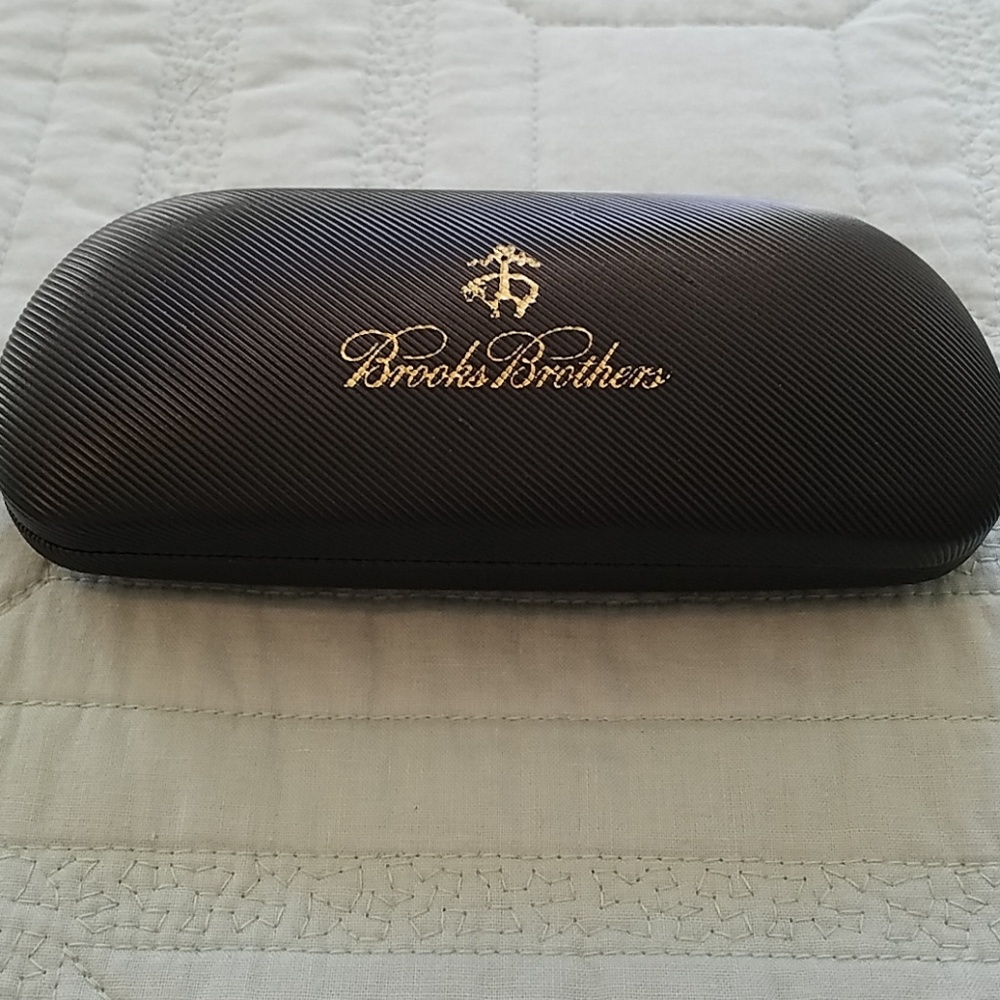 Brooks Brothers eyeglass case